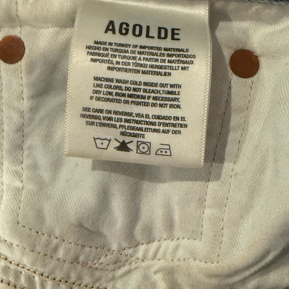 AGOLDE Parker Vintage Cut Off Short in Swapmeet NEVER WORN - Picture 14 of 16